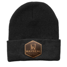 Load image into Gallery viewer, WAYREAL Leather Patch Beanie
