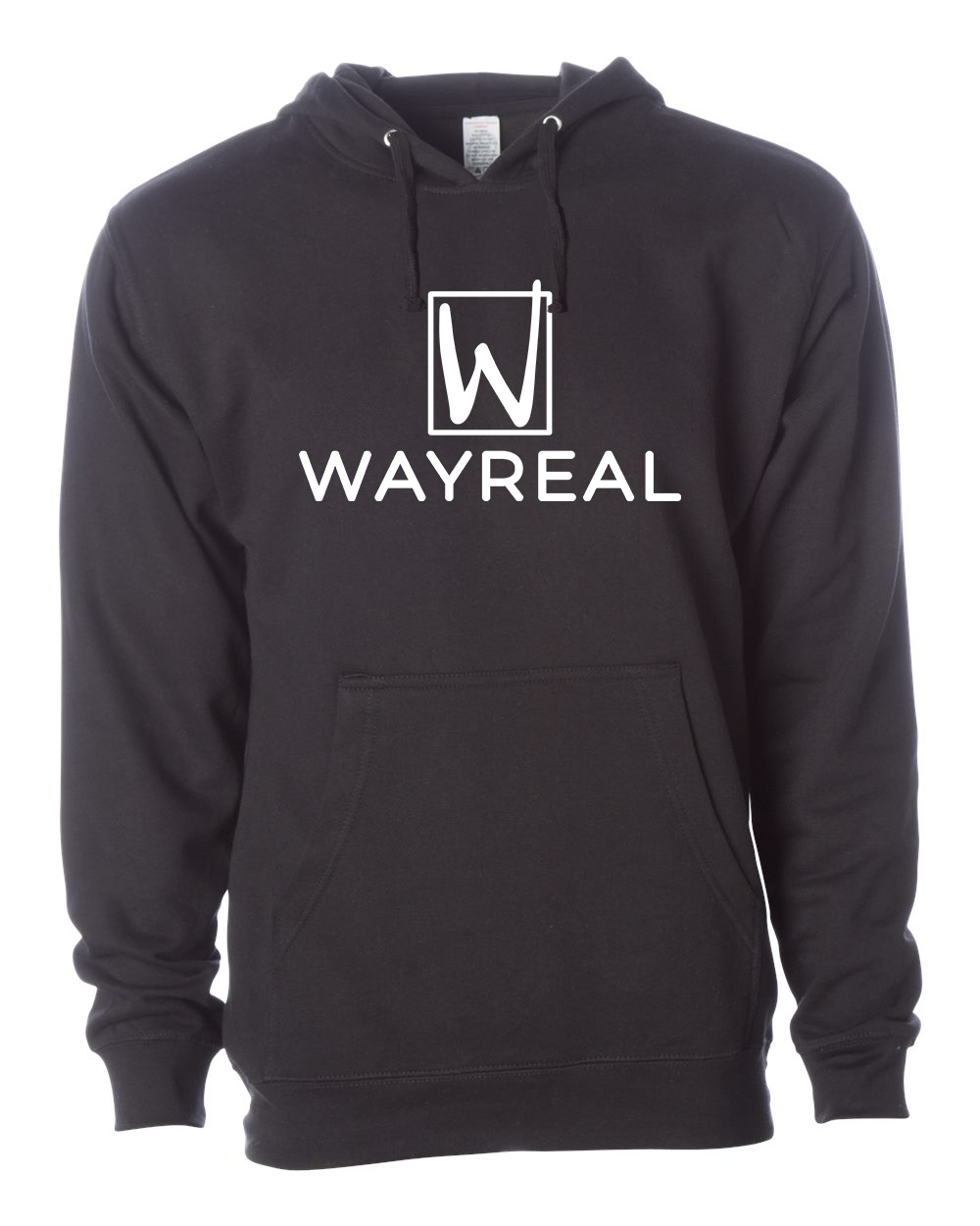 WAYREAL (Classic) Black Hoodie