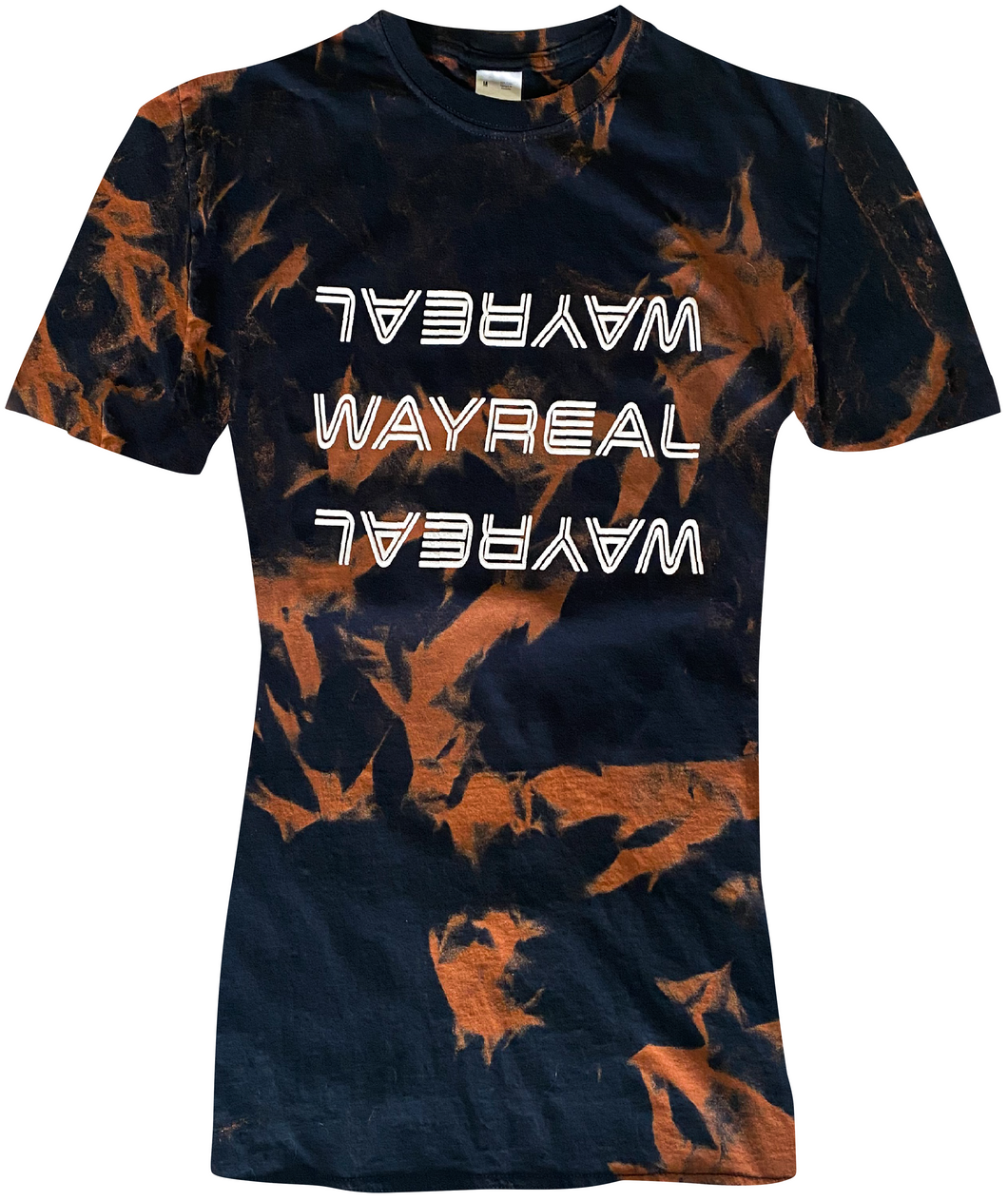 WAYREAL (Bleached Tie-Dye) Tee