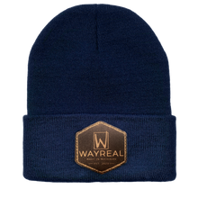 Load image into Gallery viewer, WAYREAL Leather Patch Beanie
