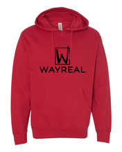 Load image into Gallery viewer, WAYREAL (Classic) Red Hoodie
